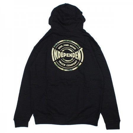 INDEPENDENT　パーカー　"SFG CONCEALED PULLOVER HOODIE"　(Black)