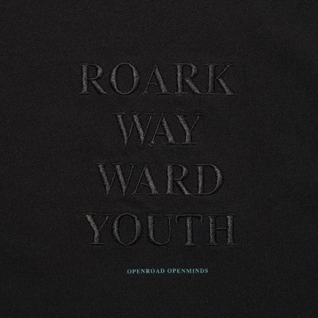 ROARK REVIVAL　L/STシャツ　"WAYWARD YOUTH 9.3oz H/W L/S TEE"　(Black)