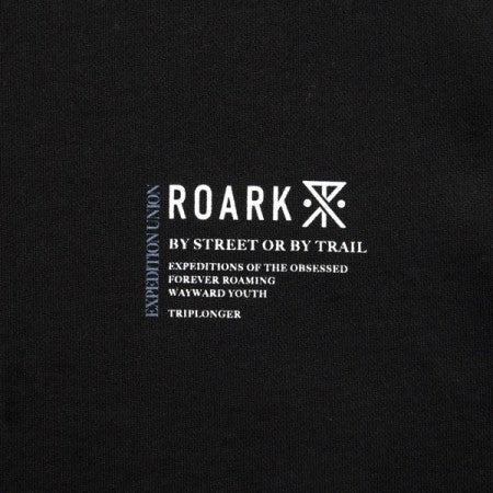ROARK REVIVAL　クルースウェット　"EXPEDITION CREW SWEAT"　(Black)