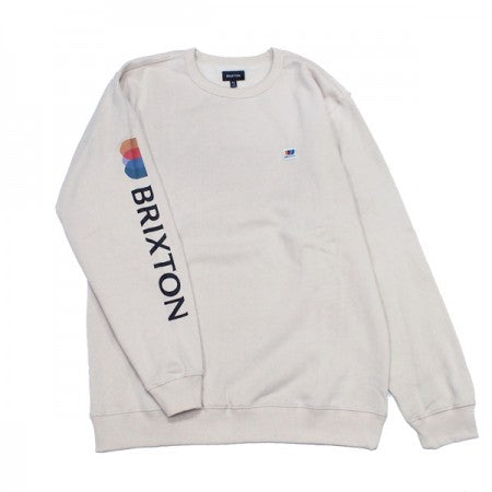 BRIXTON　クルースウェット　"ALTON CREW"　(Beige)