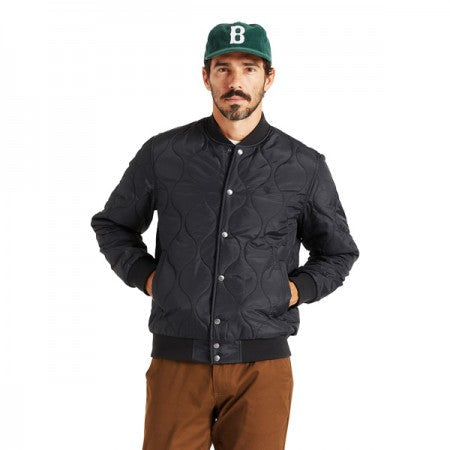 BRIXTON　ジャケット　"DILLINGER QUILTED BOMBER JACKET"　(Black)