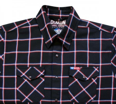 BLACK FLYS　L/Sシャツ　"FLY CENTENNIAL x DIXXON FLANNEL COLLAB L/S SHIRT"　(Navy)