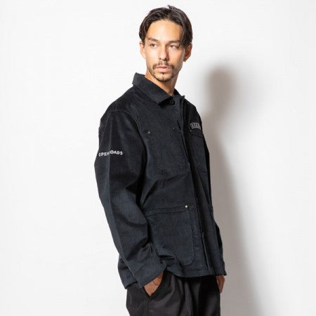 ROARK REVIVAL　ジャケット　"FIREPROOF CORDUROY ATLAS JACKET"　(Black)