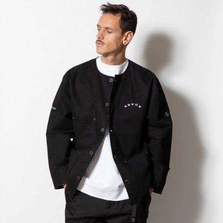 ROARK REVIVAL　ジャケット　"WAYWARD YOUTH DUCK DUNGAREE ENGINEER JACKET"　(Black)