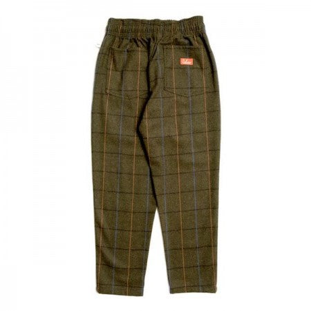 COOKMAN　シェフパンツ　"CHEF PANTS"　(Wool Mix Check / Olive Green)