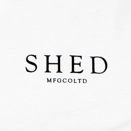 Shed　L/STシャツ　"saf LS"　(White/Black)