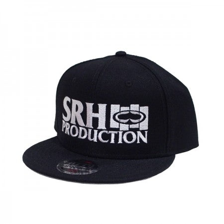 SRH　キャップ　"BK FLAG SNAPBACK CAP"　(Black)