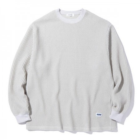 RADIALL　ワッフルL/S　"BIG WAFFLE CREW NECK T-SHIRT L/S"　(Off White)