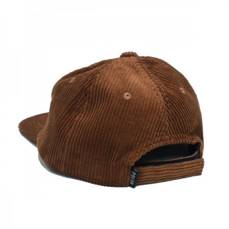 POLeR　キャップ　"CORDUROY CAP"　(Chocolate)