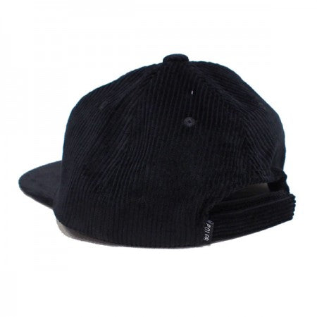 POLeR　キャップ　"CORDUROY CAP"　(Black)