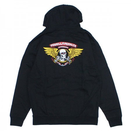POWELL　パーカ　"WINGED RIPPER PULLOVER HOODY"　(Black)