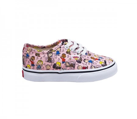 【KIDS】VANS　"AUTHENTIC"　(PEANUTS) Dance Party/Pink