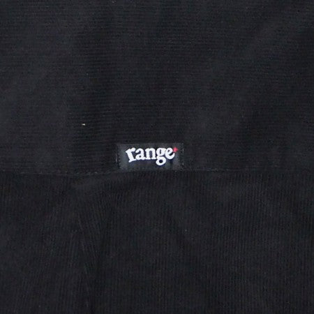 range　L/Sシャツ　"RG CORDUROY OVER SIZE SHIRTS"　(Black)