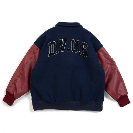 Deviluse　ジャケット　"DVUS STADIUM JKT"　(Navy / Red)