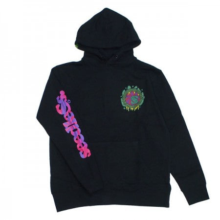 seedleSs　パーカ　"SD FLUORESCENCE LEAF PULLOVER HOODY"　(Black)