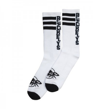 BLACK FLYS　ソックス　"FLY STRIPER SOCKS"　(White)