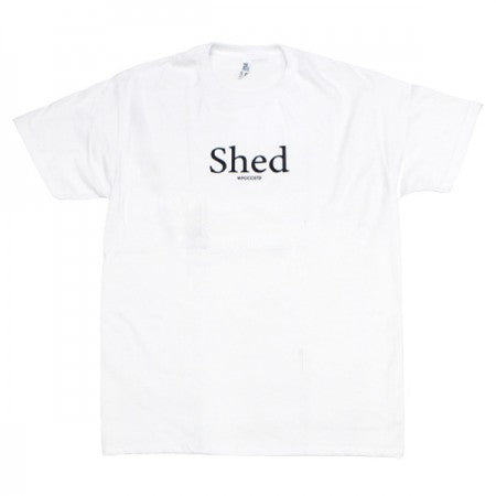 Shed　Tシャツ　"unruffled tee"　(White)