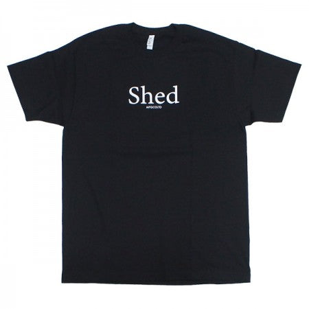 Shed　Tシャツ　"unruffled tee"　(Black)