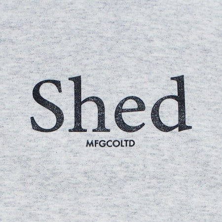 Shed　パーカ　"unruffled hoodie"　(Ash Gray)