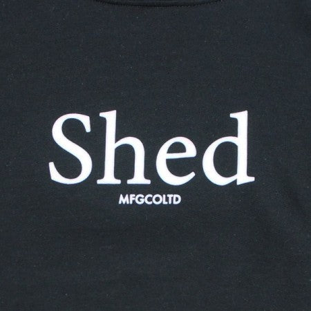 Shed　パーカ　"unruffled hoodie"　(Black)