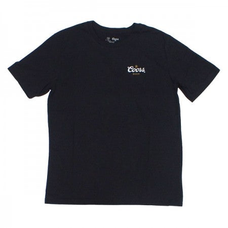 BRIXTON × COORS　Tシャツ　"CASK III S/S PREMIUM TEE"　(Black)