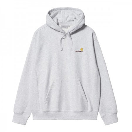 Carhartt WIP　パーカー　"HOODED AMERICAN SCRIPT SWEATSHIRT"　(Ash Heather)