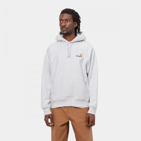 Carhartt WIP　パーカー　"HOODED AMERICAN SCRIPT SWEATSHIRT"　(Ash Heather)