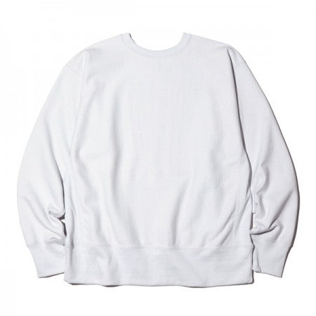 RADIALL　クルースウェット　"HOOD CITY CREW NECK SWEATSHIRT L/S"　(Snow White)