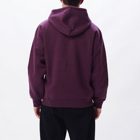 OBEY　パーカ　"STACK PULLOVER HOOD"　(Blackberry Wine)