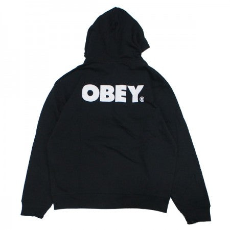 OBEY　パーカ　"OBEY BOLD PULLOVER HOOD"　(Black)