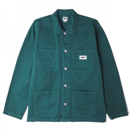 OBEY　ジャケット　"MARSHALL JACKET"　(Mallard green)