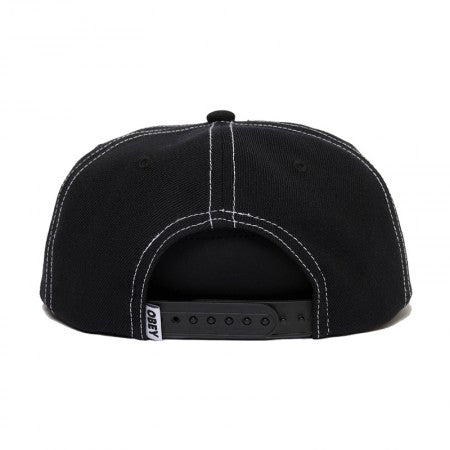 OBEY　キャップ　"MIX 6 PANEL CLASSIC SNAPBACK CAP"　(Black)