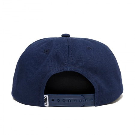 OBEY　キャップ　"OBEY RECORDS SNAPBACK CAP"　(Mild Navy)