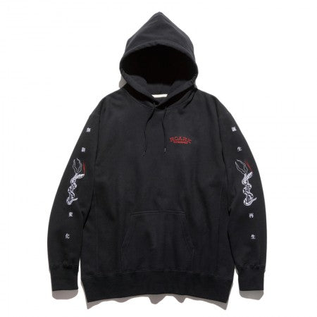 ROARK REVIVAL　パーカー　"ROARK x KANAME P/O HOODED SWEAT"　(Black)
