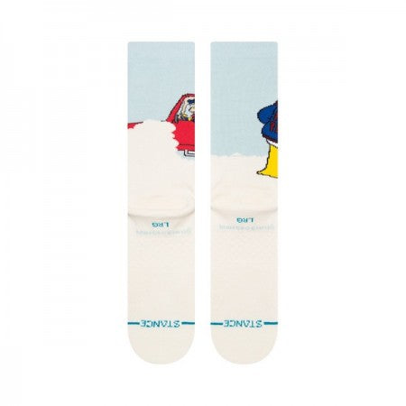 STANCE x THE SIMPSONS　ソックス　"MR PLOW"　(Light Blue)