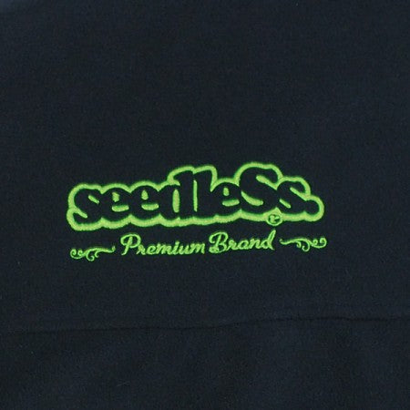 seedleSs　ジャケット　"SD STAND COLOR OVER SIZE FLEEEECE JKT"　(Black)