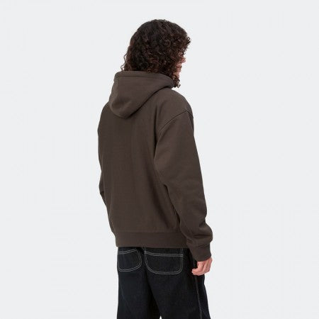 Carhartt WIP　パーカー　"HOODED AMERICAN SCRIPT SWEATSHIRT"　(Buckeye)