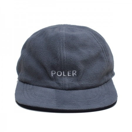 POLeR　キャップ　"REVERSIBLE FLEECE CAP"　(Black / Gray)