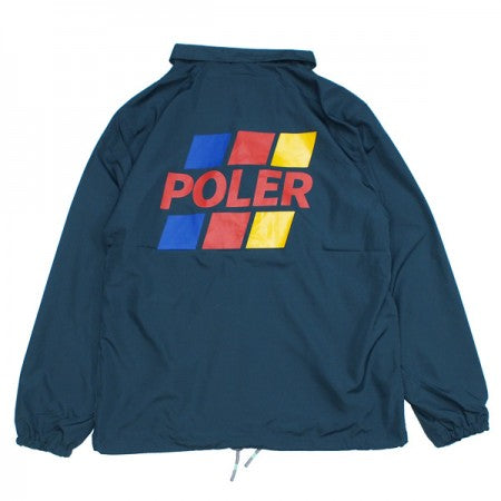 POLeR　ジャケット　"LIFTIE COACHES JACKET"　(Dark Ocean)