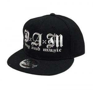 DxAxM　キャップ　"KLASSiC SNAP BACK CAP"　(Black/Silver)