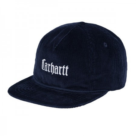 Carhartt WIP　キャップ　"LETTERMAN CAP"　(Dark Navy / Wax)