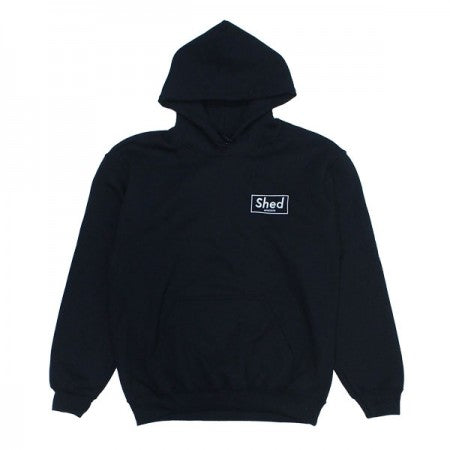 Shed　パーカ　"box hoodie"　(Black)