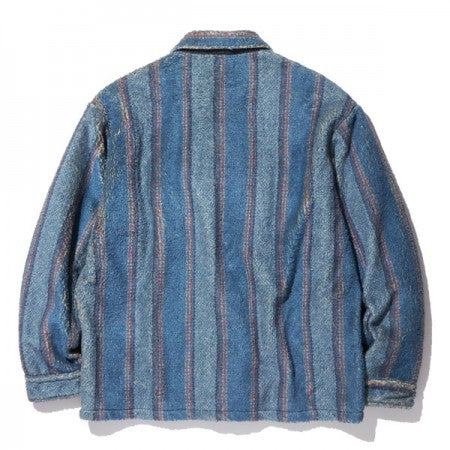 RADIALL　L/Sシャツ　"TRENCH OPEN COLLARED SHIRT L/S"　(Atlantic Blue)