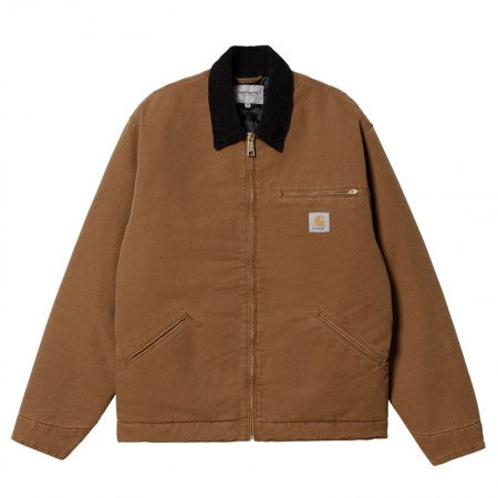 Carhartt WIP　ジャケット　"OG DETROIT JACKET "　(Deep H Brown / Black aged canvas)