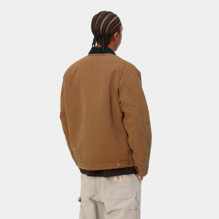 Carhartt WIP　ジャケット　"OG DETROIT JACKET "　(Deep H Brown / Black aged canvas)