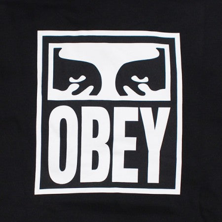 OBEY　パーカー　"OBEY EYES ICON PULLOVER HOOD"　(Black)