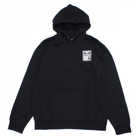 OBEY　パーカー　"OBEY EYES ICON PULLOVER HOOD"　(Black)