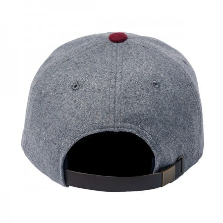 BRIXTON　キャップ　"ARDEN MP CAP"　(Heather Gray / Burgundy)