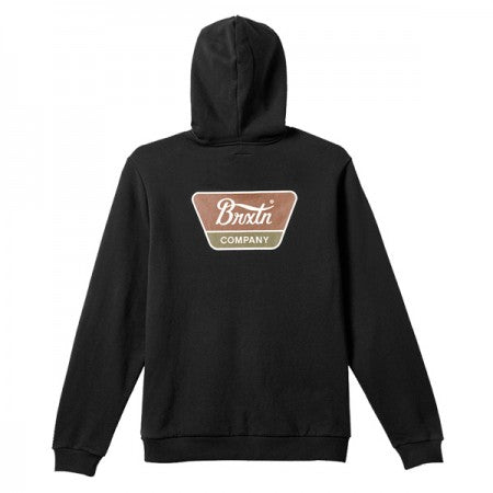 BRIXTON　パーカー　"LINWOOD HOOD"　(Black / Bison)