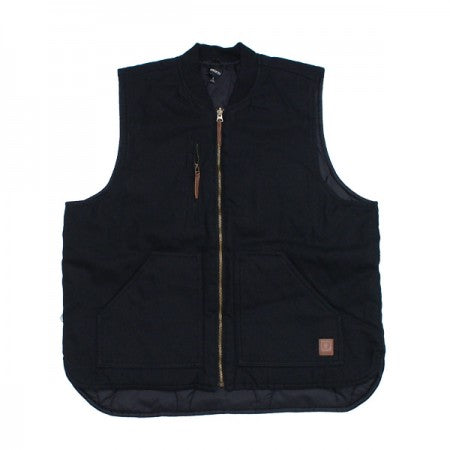 BRIXTON　リバーシブルベスト　"ABRAHAM REV VEST"　(Black / Black)